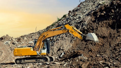 landfill dig