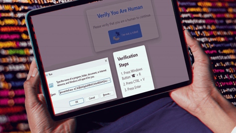 fake CAPTCHA
