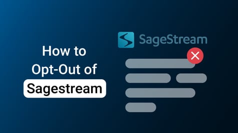 How to opt out of SageStream