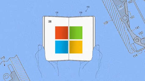 microsoft foldable device