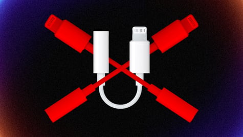 Apple headphone adapter