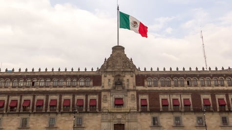 Mexican federal government building