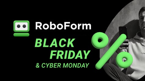 roboform black friday and cyber monday