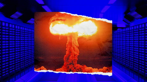 Supercomputer testing nukes