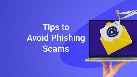 Tips to Avoid Phishing Scams Banner