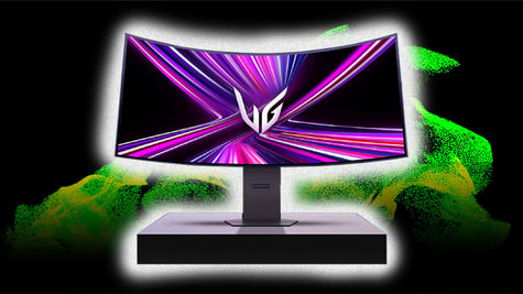 LG bendable gaming monitor