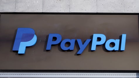 PayPal signage