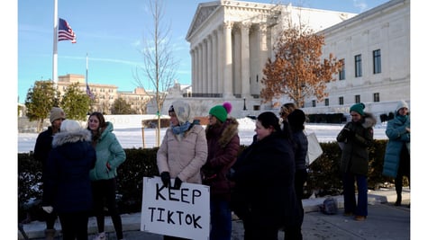 TikTok supporters Washington DC