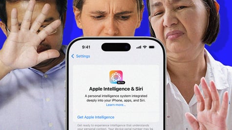 Customer reject Apple Intelligence