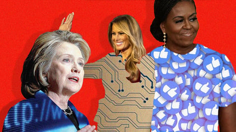 Hillary Clinton, Melania Trump, Michelle Obama