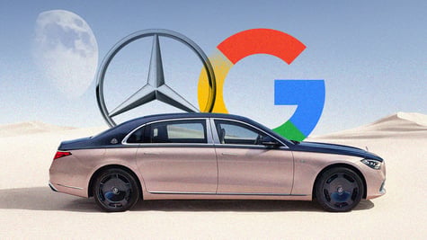 mercedes-google
