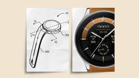 Oppo smartwatch patent