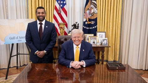 Kash Patel and Trump