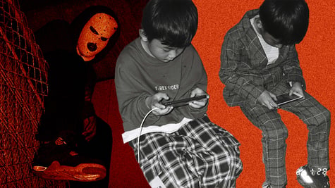 Online dangers, kids, children playing
