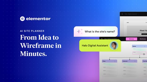 Elementor ai site planner