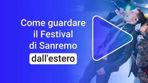 Come guardare Sanremo dall'estero nel 2025