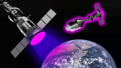 Satellite hacking space