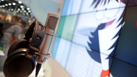 Voice over recording