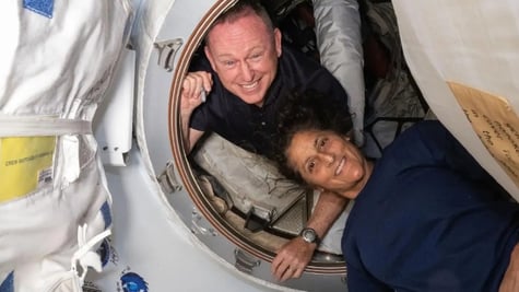 NASA astronauts Butch Wilmore and Sunita Williams