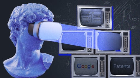 AR glasses and TV patent
