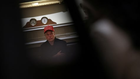 Elon Musk MAGA hat