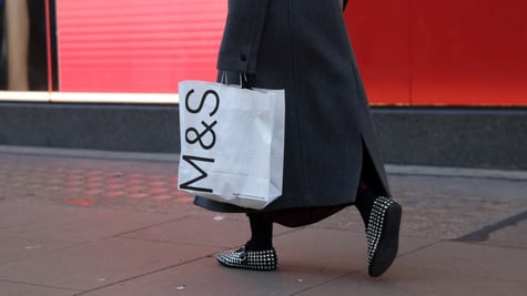 Marks & Spencer shopping bag