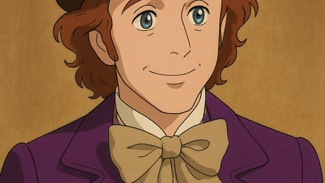 Willy Wonka drawn by ChatGPT