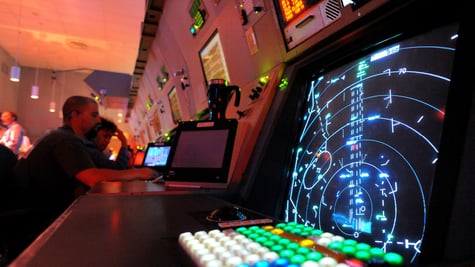 inside Denver air traffic control center