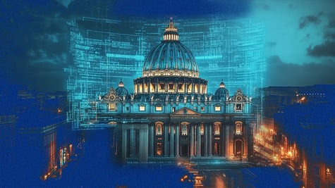 St Peters Basilica, in a cyber protection context.