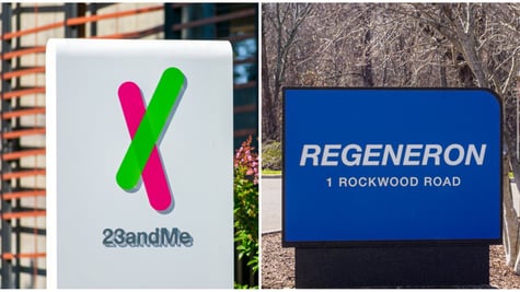 23andme DNA Regeneron Pharmaceuticals
