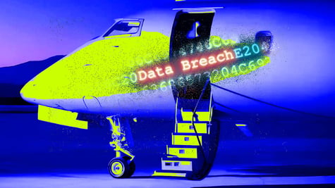 Private jet data breach