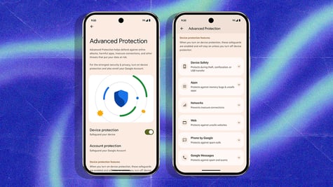 Advanced security mode on Android 16