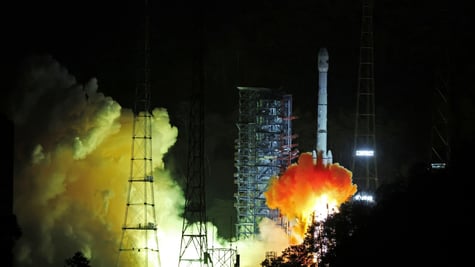 China's rocket about to take of to space to retrieve asteroid samples