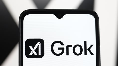 The Grok logo.