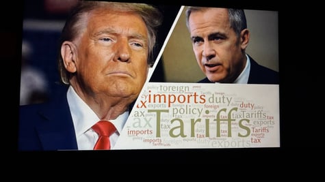 Trump and Mark Carney