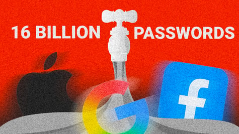 16 billion passwords leaked
