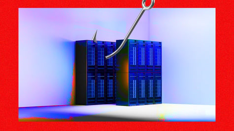 how hosting is used in scams