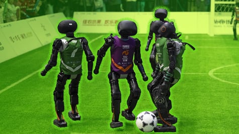 AI robot soccer
