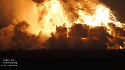 SpaceX Starship explosion via Rocket Future
