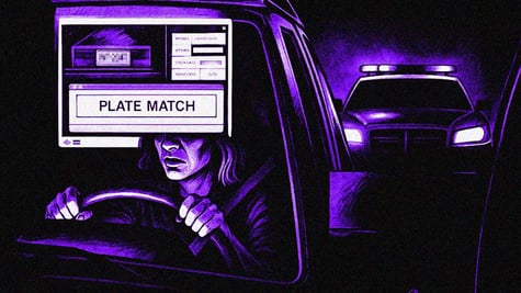 Texas police searching for matching license plates