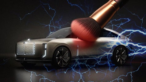 Concept of new electric Bentley