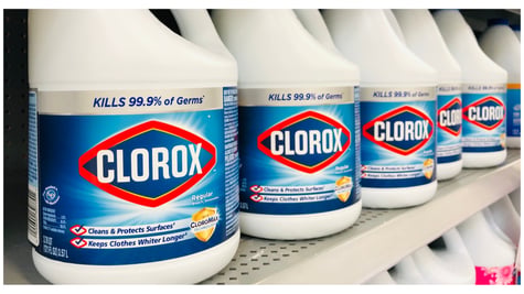 bleach bottles