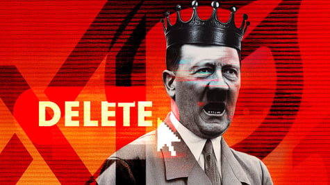 Delete button; Adolf Hitler; Grok