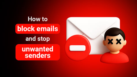 How to block emails and stop unwanted senders