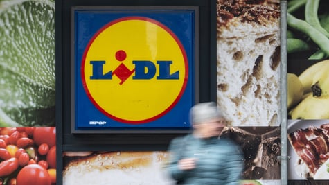 Logo of supermarket vhain Lidl