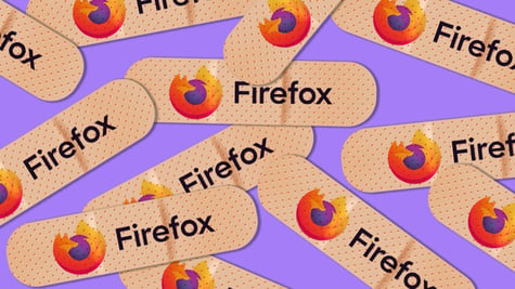 12 skin color band aids with mozilla logos