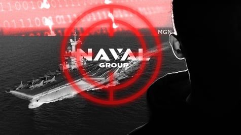 Naval Group's systems were allegedly breached