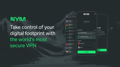 NymVPN protects your traffic with noise