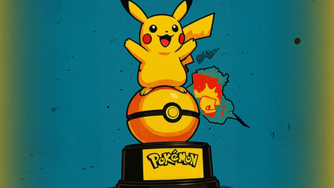 A glorious Pikachu.
