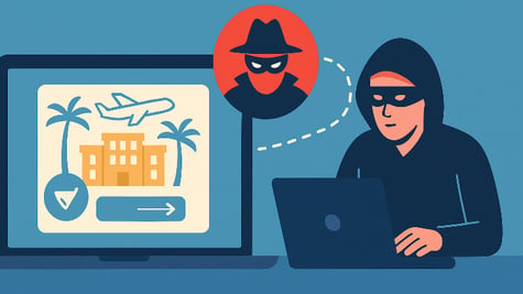 travel scam visuals